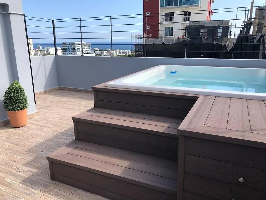 Apartmán Ph Loft, 3Floors,Private Jacuzzi N Terrace,Kingbed Santo Domingo