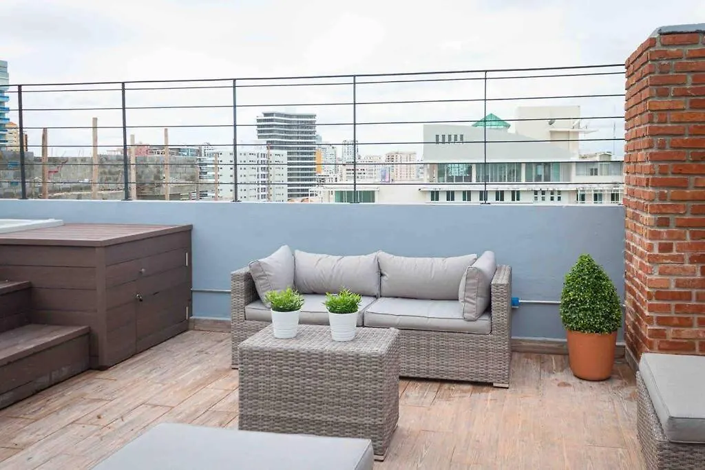 Apartmán Ph Loft, 3Floors,Private Jacuzzi N Terrace,Kingbed Santo Domingo