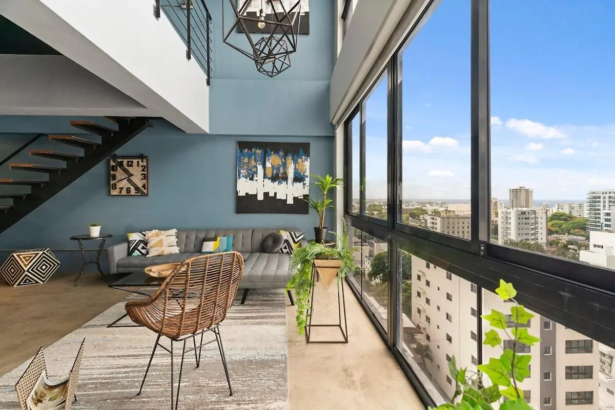 Apartmán Ph Loft, 3Floors,Private Jacuzzi N Terrace,Kingbed Santo Domingo 0*,